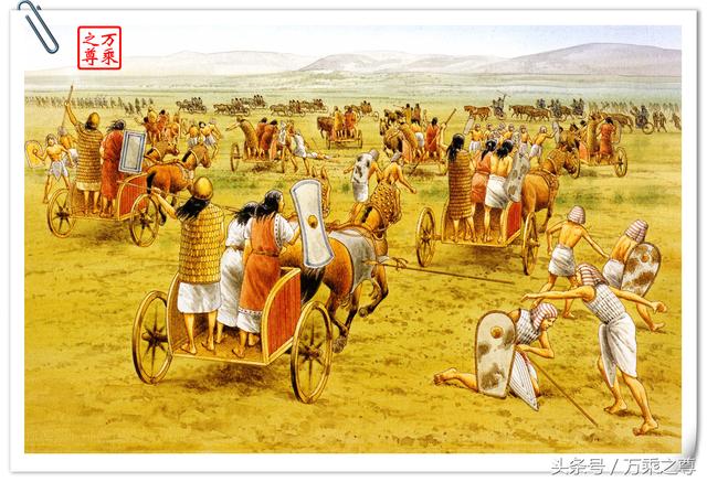 古代战车战术几千年前的人就会步坦协同作战了