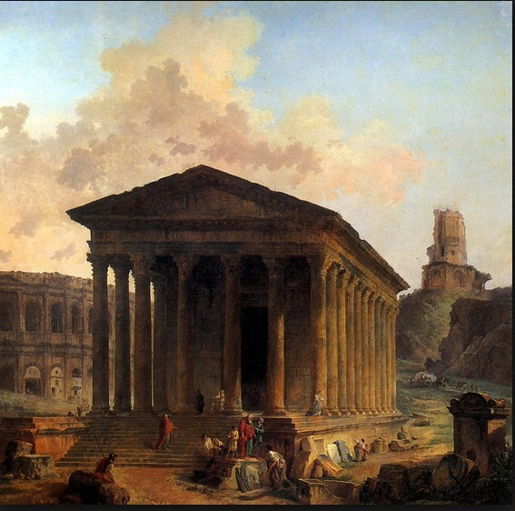 巴黎卢浮宫的世界名画七