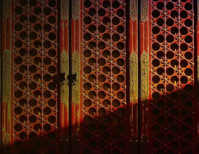 故宫窗户的寓意图文