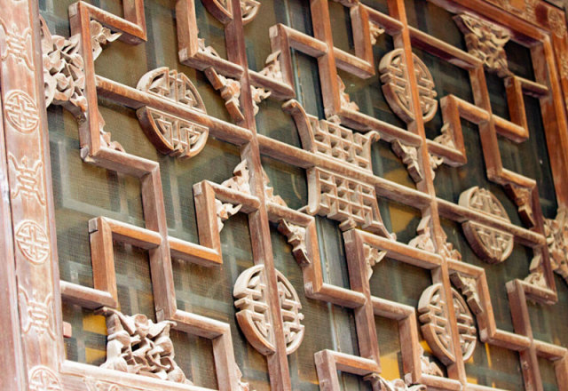 故宫窗户的寓意图文