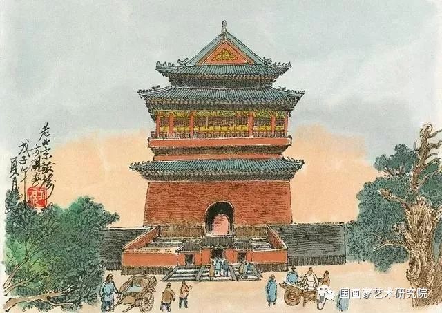 中为景山前街,东为景山东街,西为三座门大街,1965年后统称景山前街