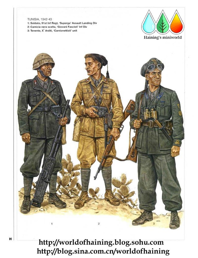 二战·意大利军队军服图册(2)非洲战场 
