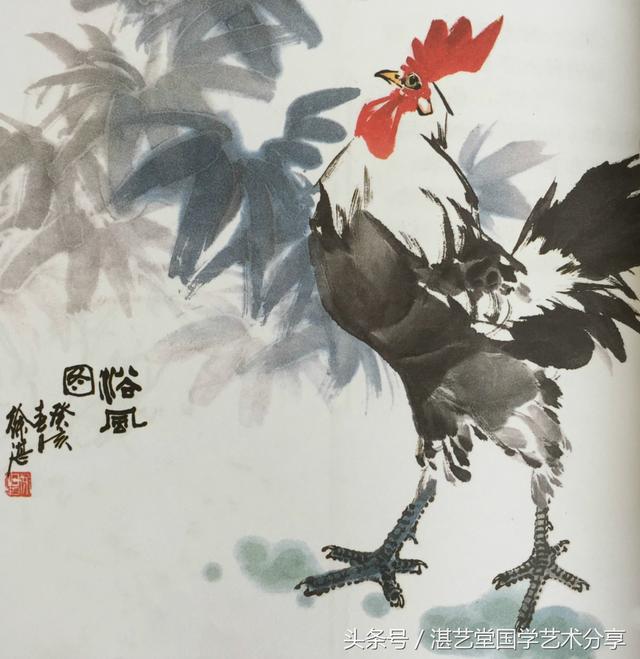 徐湛一步步教您画大鸡——大公鸡的画法 